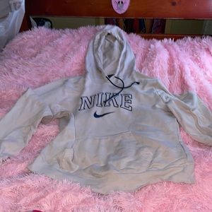 Baby pink Nike hoodie